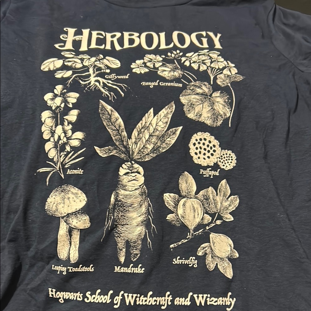 NWOT Herbology Graphic T-Shirt